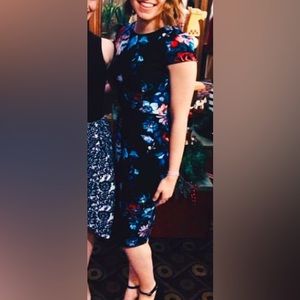 Floral Betsey Johnson Pencil Dress